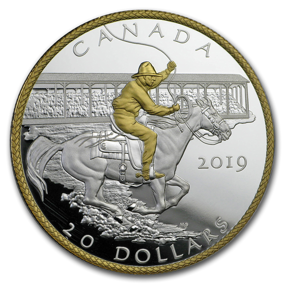 2019 Canada 1 oz Silver $20 Calgary Stampede: Victory Stampede 2019 Canada 1 oz Silver $20 Calgary Stampede: Victory Stampede